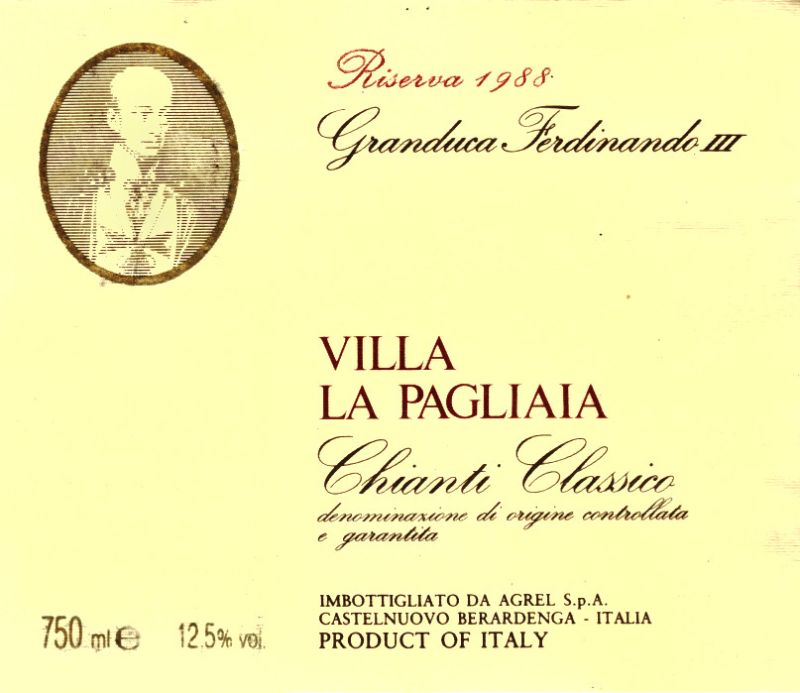Chianti ris_Villa Pagliaia_ Ferdinando III 1988.jpg
